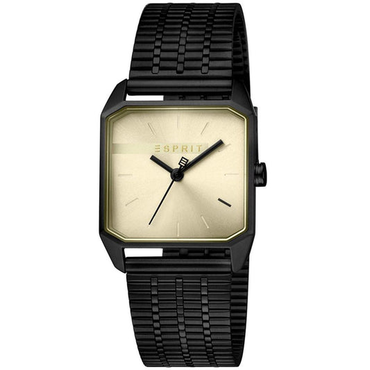 Esprit Black Stainless Steel Watch