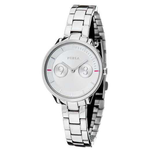 Furla Silver Steel Watch