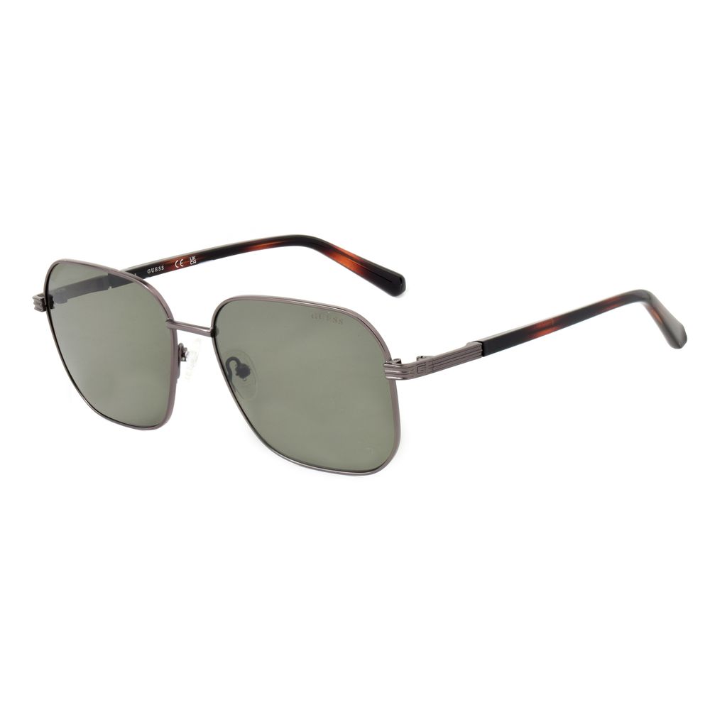 Guess Gray Metal Sunglasses