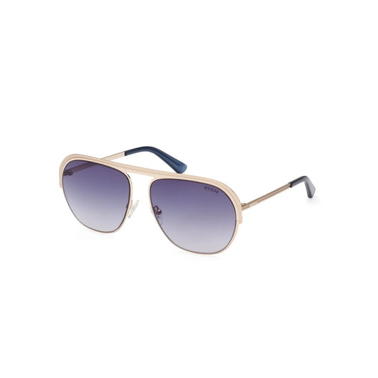 Guess Gold Metal Sunglasses