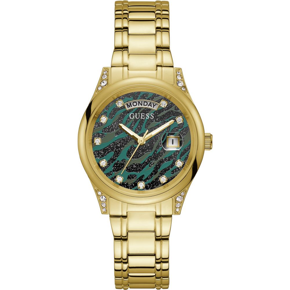 Guess Gold Stainless Steel Watch