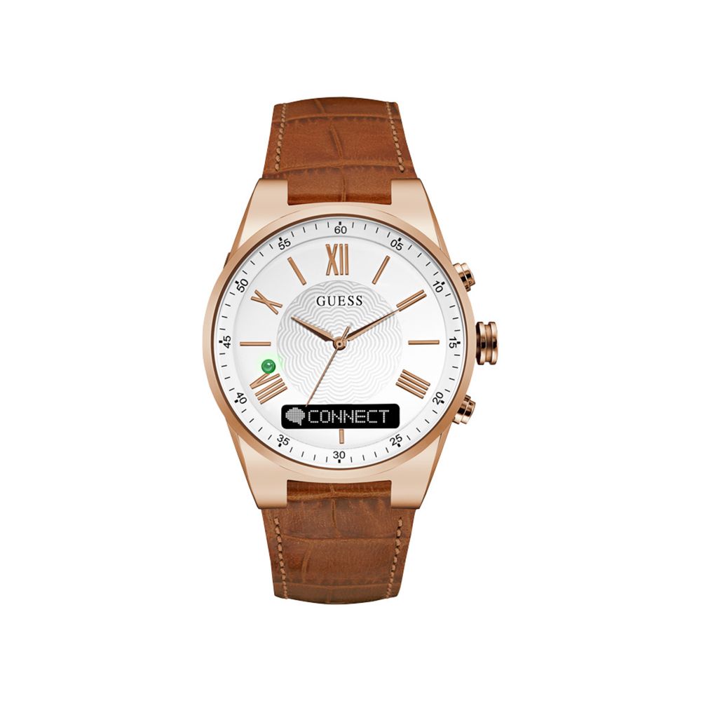 Guess Brown Leather Watch