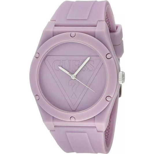 Guess Purple Resin Watch