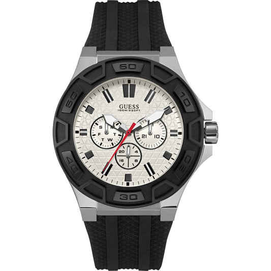 Guess Black Rubber Watch