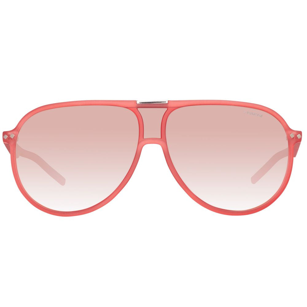 Polaroid Red Acetate Sunglasses