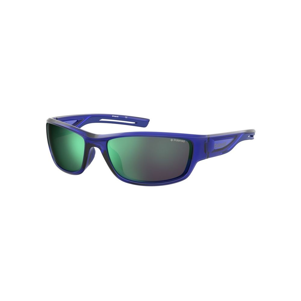 Polaroid Sport Blue Plastic Sunglasses