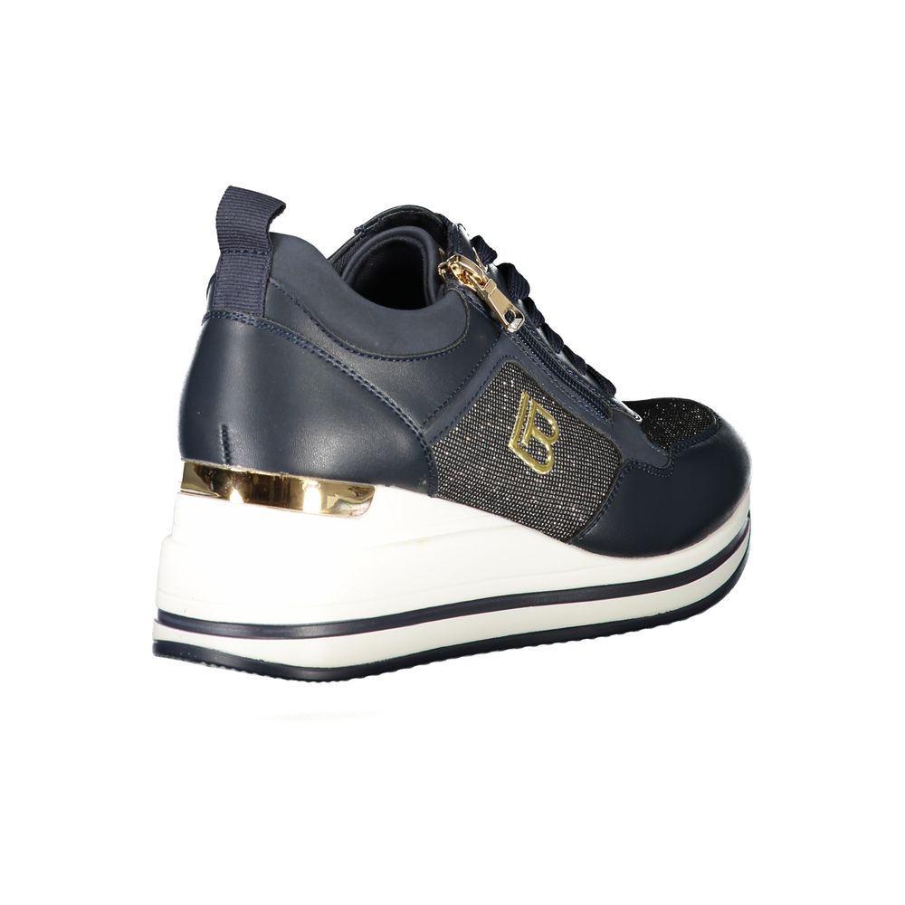 Laura Biagiotti Blue Polyester Sneaker