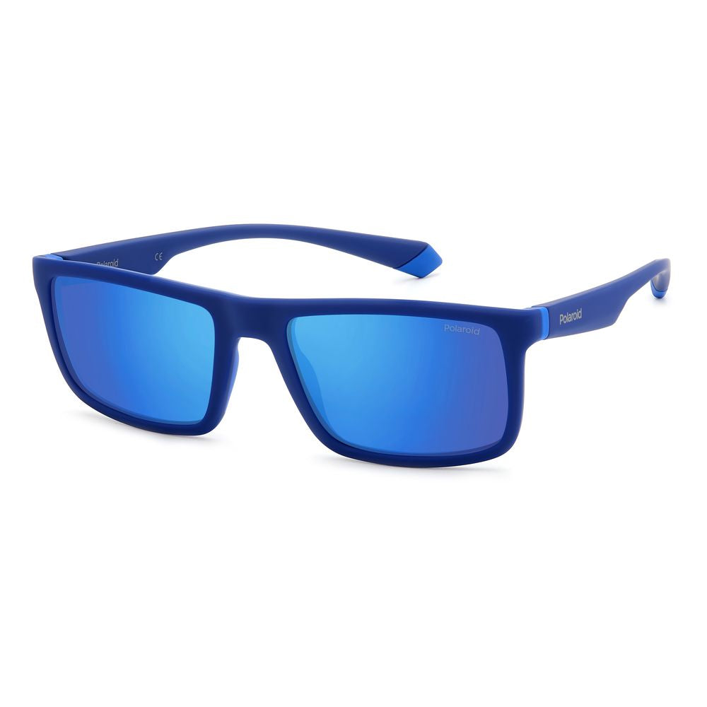 Polaroid Blue Rubber Sunglasses