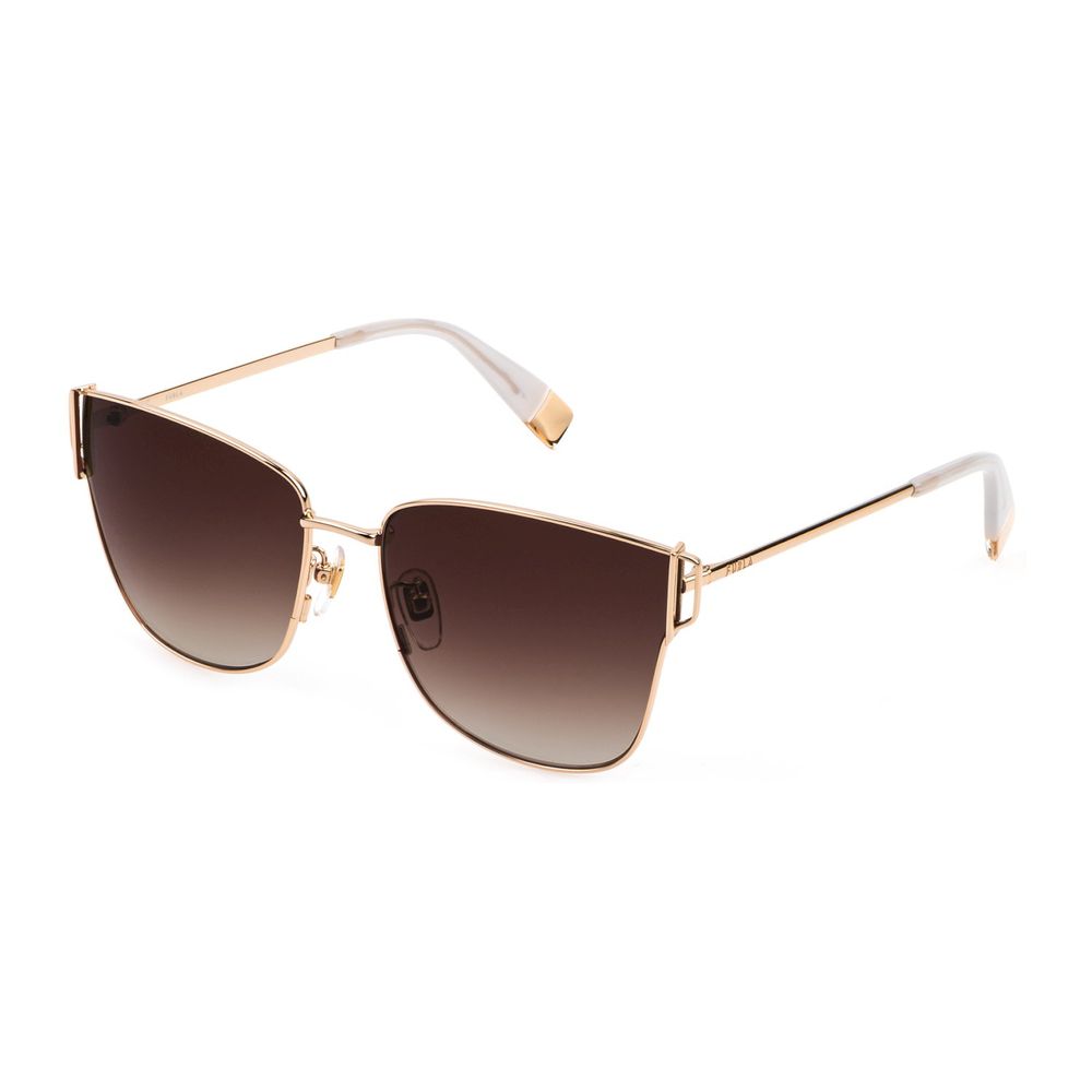 Furla Gold Metal Sunglasses