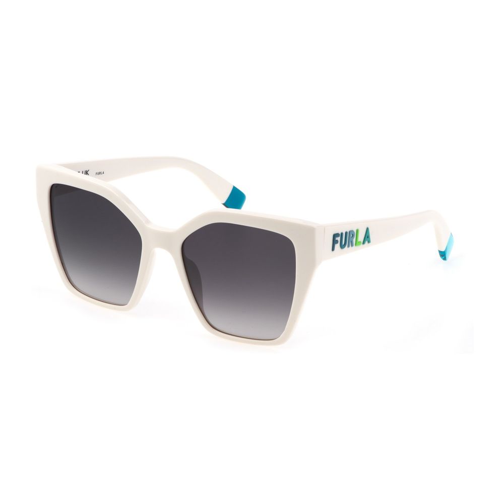 Furla Beige Plastic Sunglasses