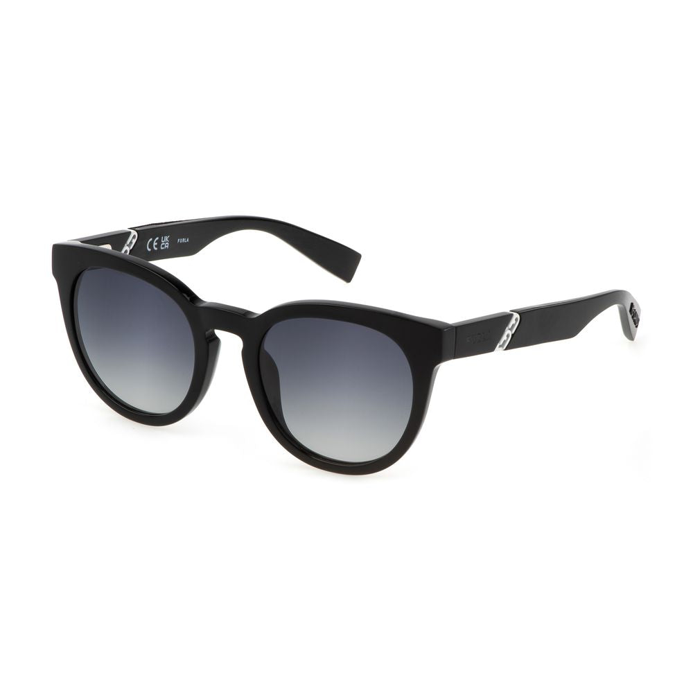 Furla Black Plastic Sunglasses