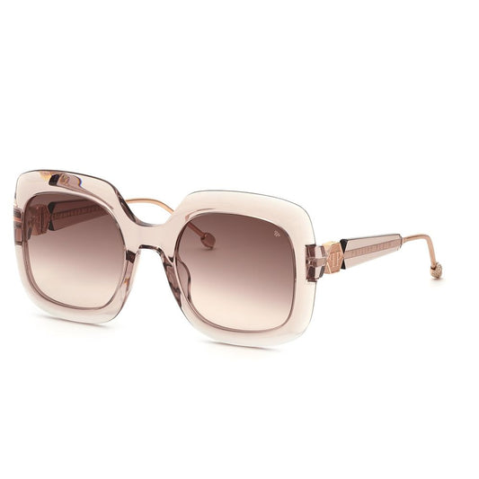 Philipp Plein Beige Acetate Sunglasses