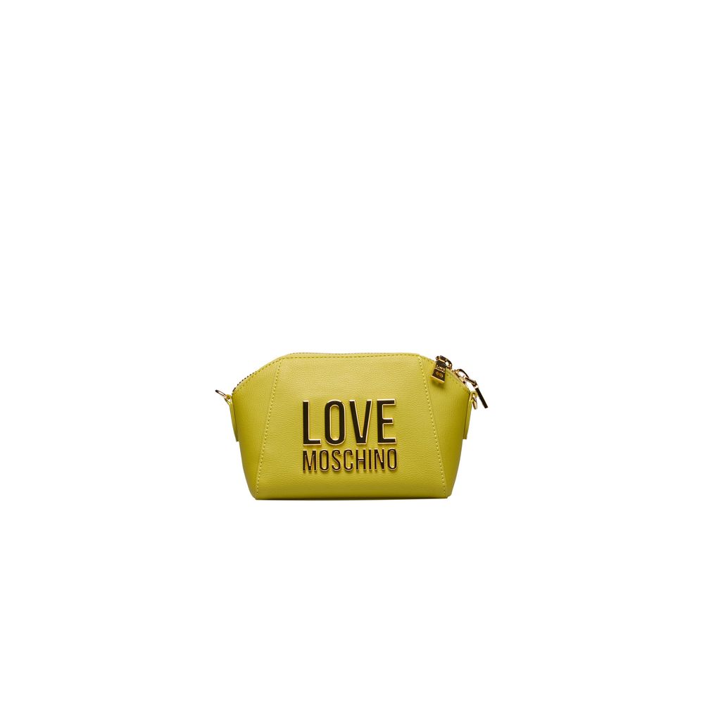 Love Moschino Yellow Polyethylene Women Crossbody Bag