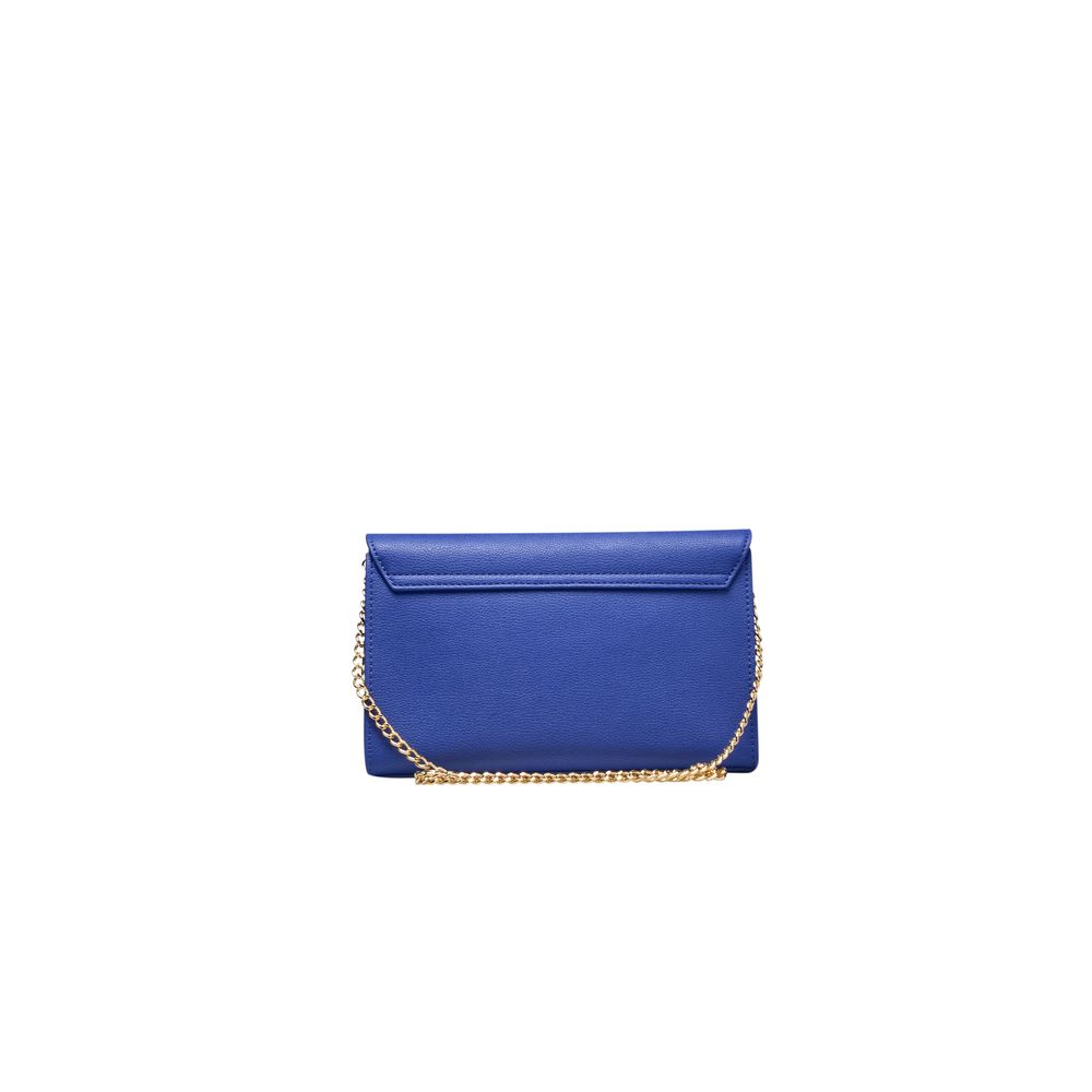 Love Moschino Blue Polyethylene Women Crossbody