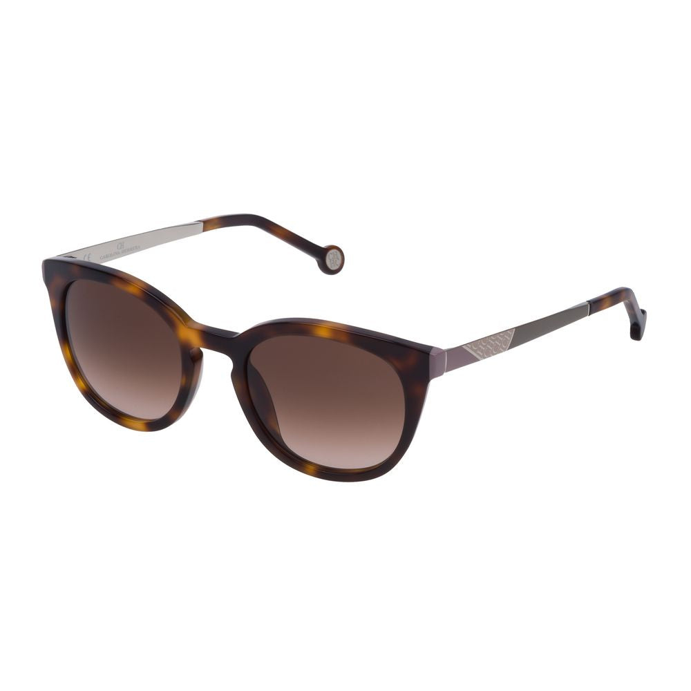 Carolina Herrera Bicolor Acetate Sunglasses