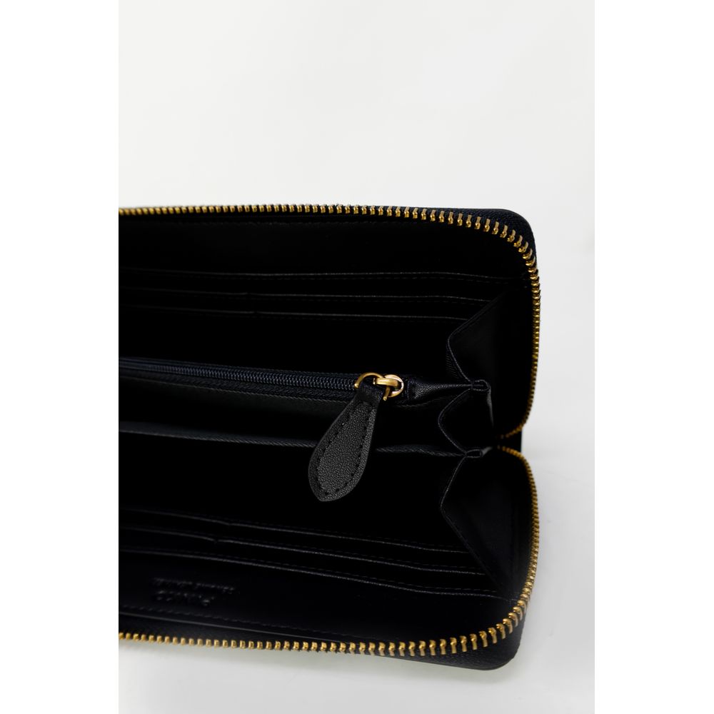 PINKO Black Leather Wallet