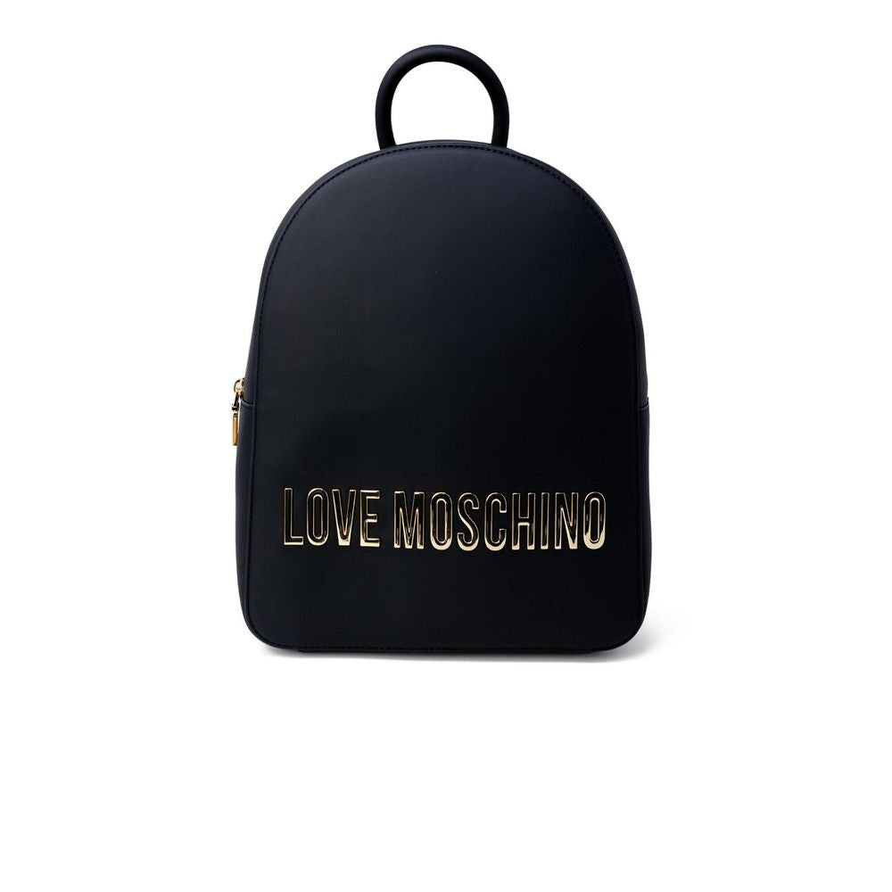 Love Moschino Black Polyethylene Backpack