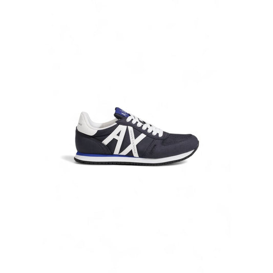 Armani Exchange Blue Polyester Sneaker