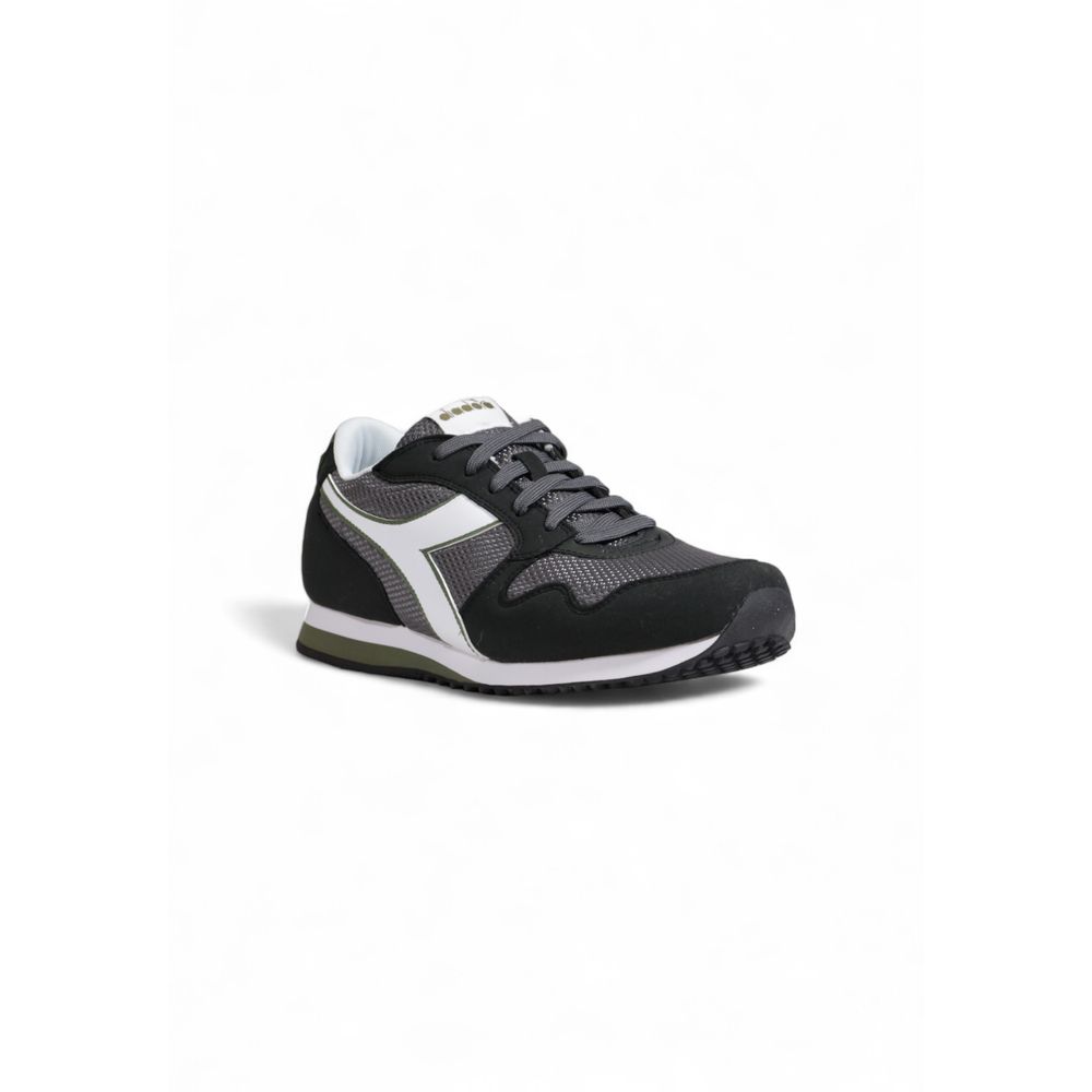 Diadora Gray Textile Sneaker