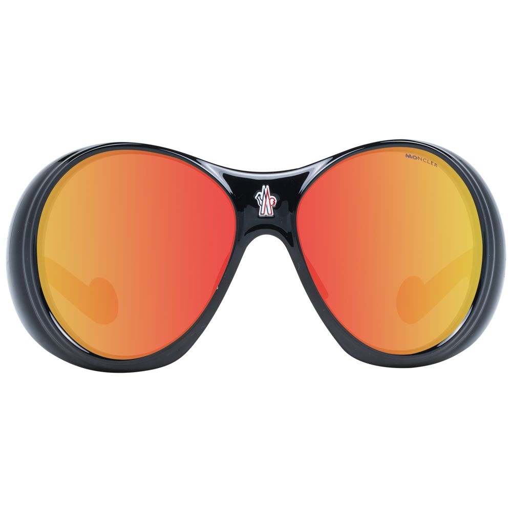 Moncler Black Unisex Sunglasses