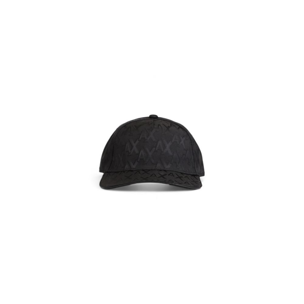 Armani Exchange Black Polyester Hats & Cap