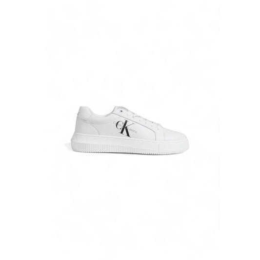 Calvin Klein Jeans White Leather Sneaker