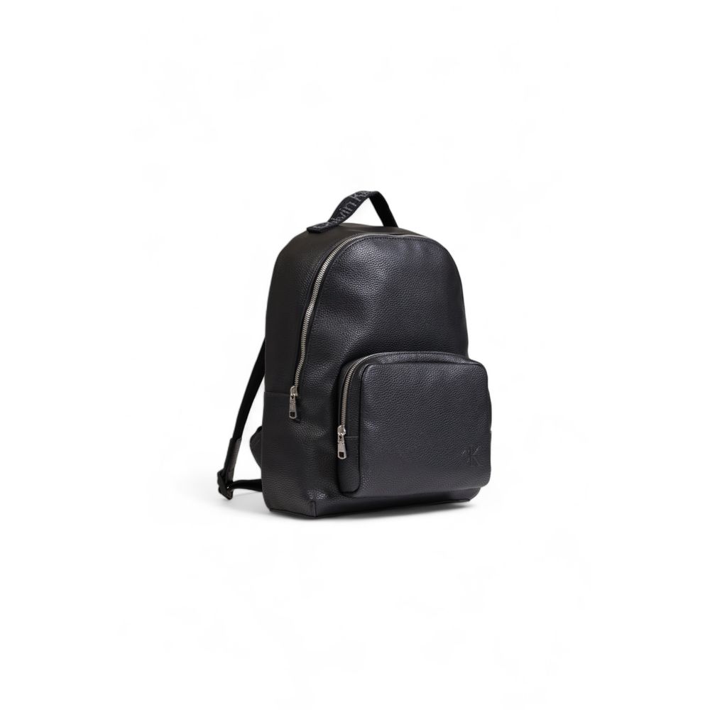 Calvin Klein Black Polyethylene Backpack