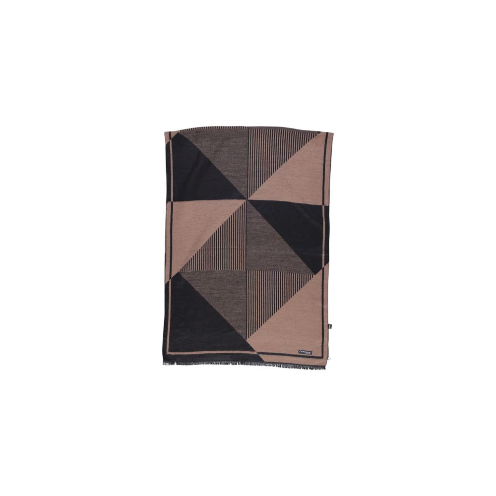 Sandro Ferrone Brown Viscose Scarf