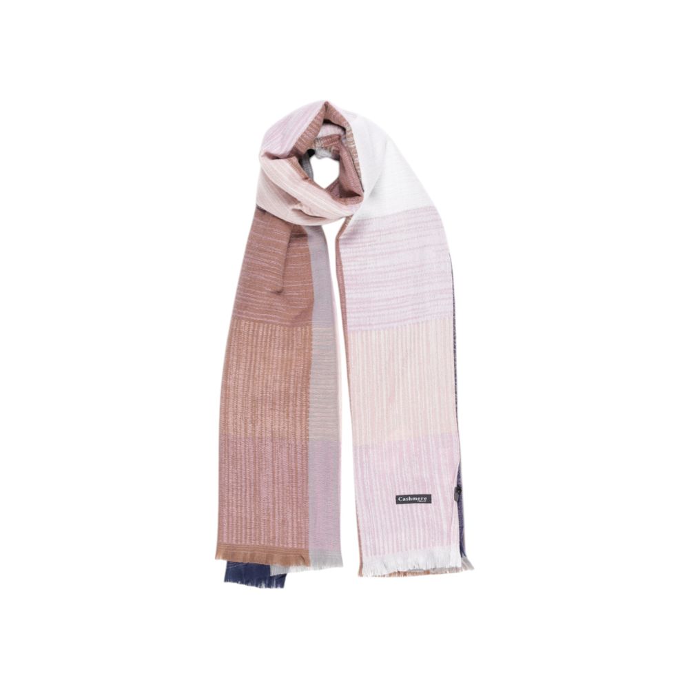 Sandro Ferrone White Viscose Scarf