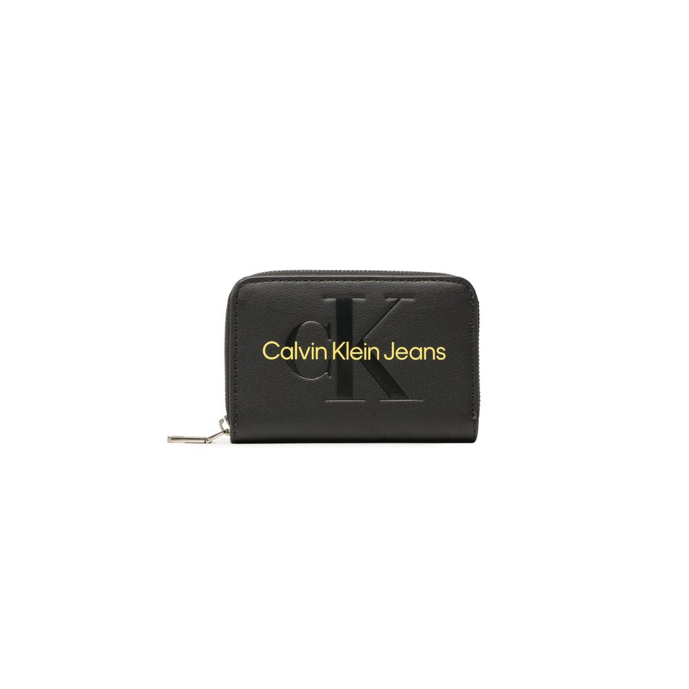 Calvin Klein Jeans Black Polyethylene Wallet