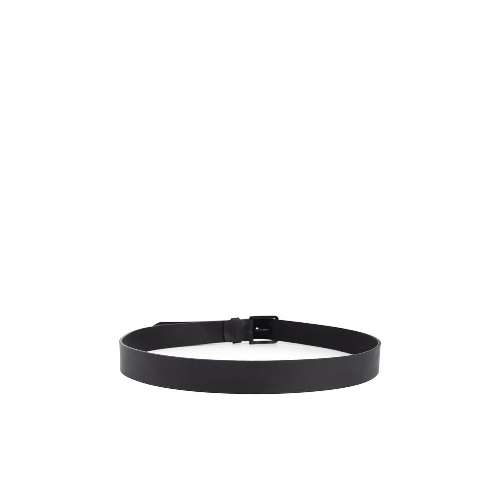 Calvin Klein Jeans Black Leather Belt