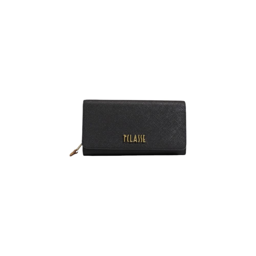 Alviero Martini Prima Classe Black Leather Wallet