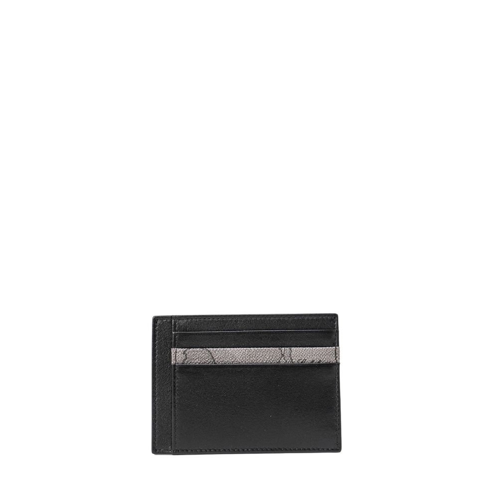 Alviero Martini Prima Classe Black Polyethylene Wallet