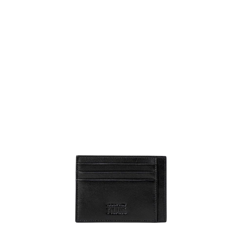 Alviero Martini Prima Classe Black Polyethylene Wallet