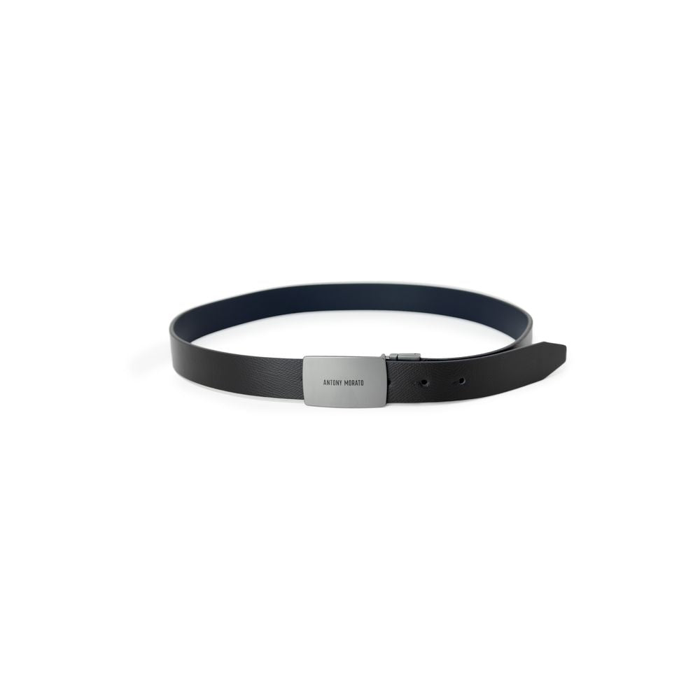 Antony Morato Black Leather Belt