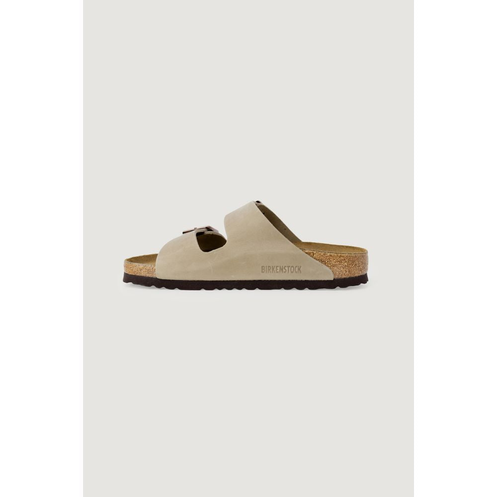 Birkenstock Beige Leather Sandal