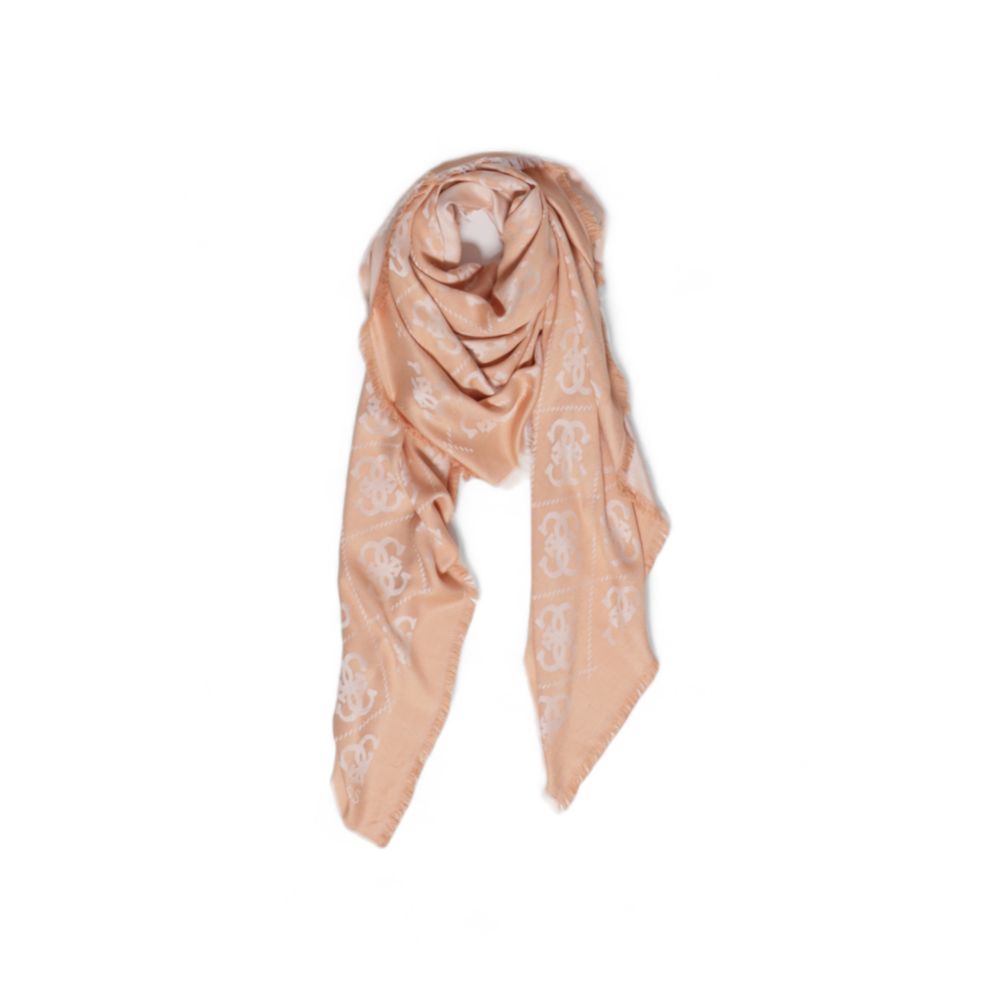 Guess Orange Viscose Scarf