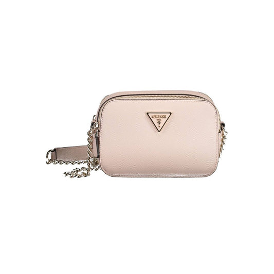 Guess Jeans Pink Polyethylene Handbag