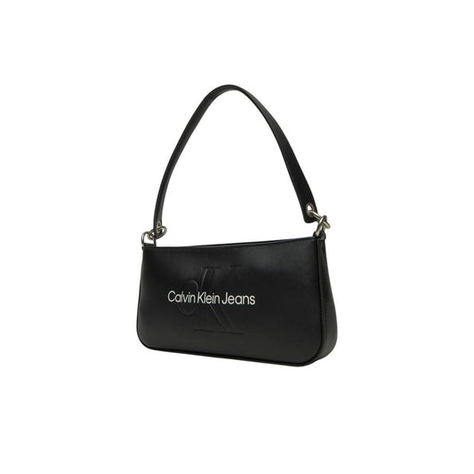 Calvin Klein Jeans Black Polyethylene Handbag