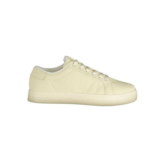 Calvin Klein White Polyester Sneaker