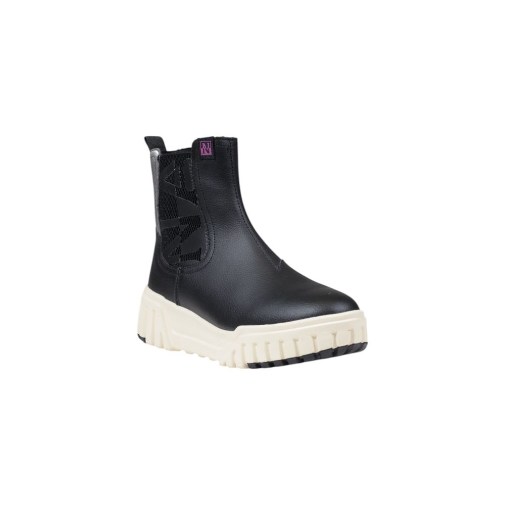 Napapijri Black Leather Boot