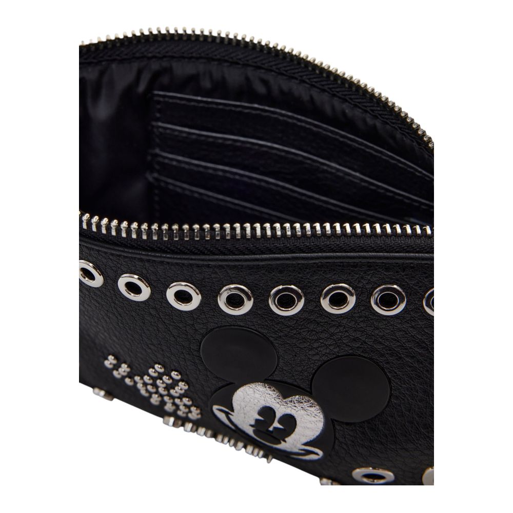 Desigual Black Polyethylene Wallet