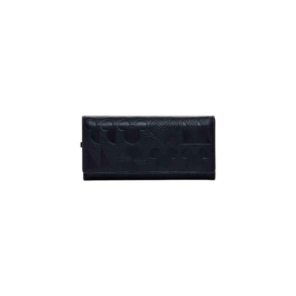 Desigual Black Polyethylene Wallet