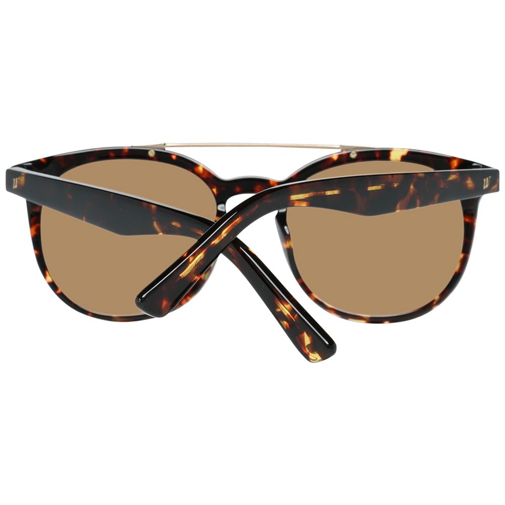 Web Brown Unisex Sunglasses